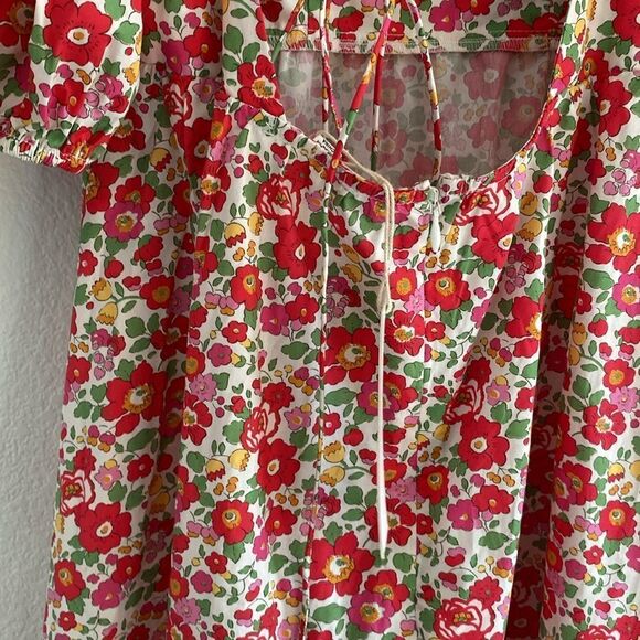 For Love and Lemon Auden Puff Sleeve Mini Dress Size Medium - Picture 8 of 13